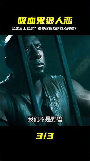 吸血鬼公主愛上狼人奴隸，兩個種族的恩怨情仇，千年也無法化解 #電影解說 #劇情 #解說 #恐怖電影 #驚悚電影
