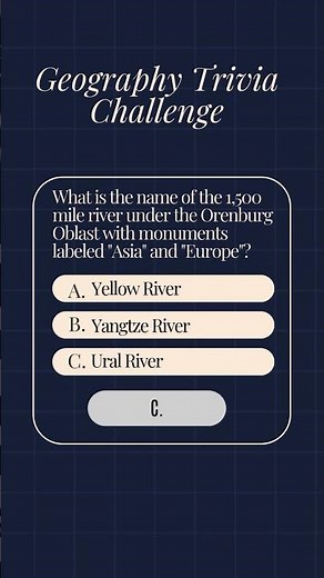 Geography Trivia Challenge: Explore the World! 🌍🧭