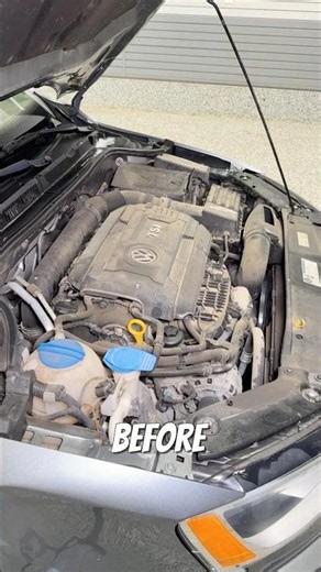 Filthy Engine Bay Transformation!