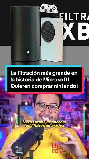 La mayor filtración en la historia de Xbox y Nintendo