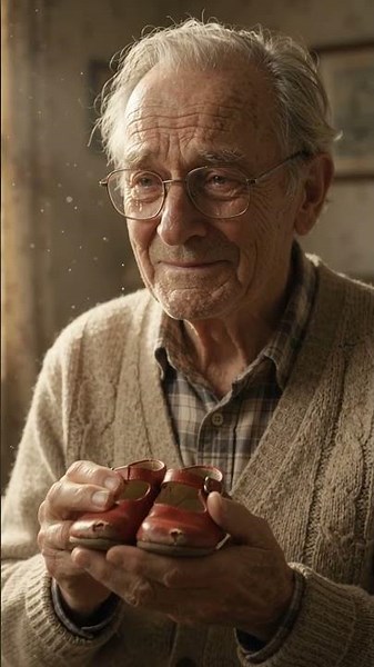 Father holding red shoes | #StoryOfLife #EmotionalStories #LifeLessons