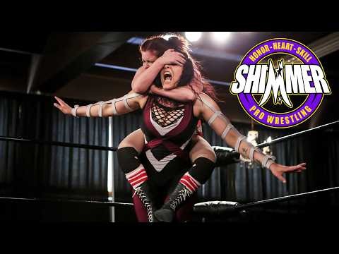 Vanessa Kraven vs. Thunderkitty from SHIMMER 72 on April 11, 2015 - Women's Wrestling