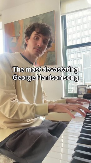 I can’t believe the Beatles rejected this incredible George Harrison song from several albums #georgeharrison #allthingsmustpass #isntitapity #thebeatles #piano