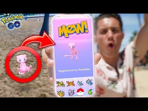 I CAUGHT MEW IN POKÉMON GO! First Ever MYTHICAL POKÉMON in the DEX!