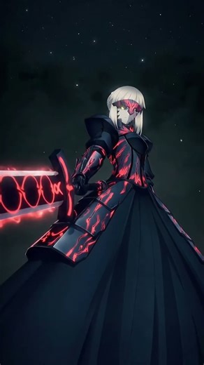 Saber Alter Excalibur - Fate/Stay Night: Heaven's Feel #anime #animeedit #shortsfeed #shortvideo