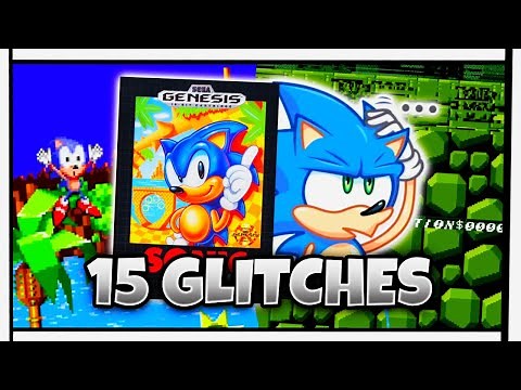 15 GLITCHES Y BUGS RAROS EN SONIC THE HEDGEHOG