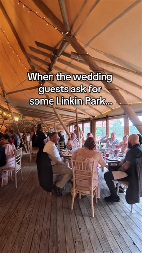 235K views · 8.2K reactions | Samm and Mukky’s wedding was the gift that kept on giving. These guests were non stop belting along to these incredible tunes and I couldn’t stop smiling. There’s something about @linkinpark songs that just hit different. 凉 | Lily Kerbey (Musician) | Facebook