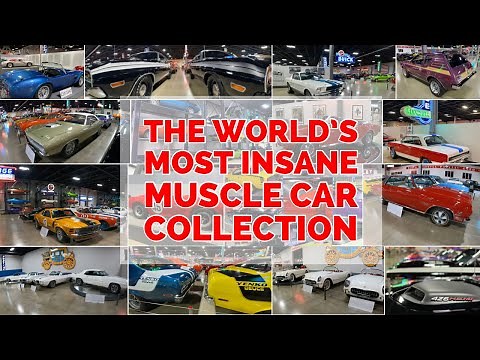 The Worlds Most Insane Muscle Car Collection...