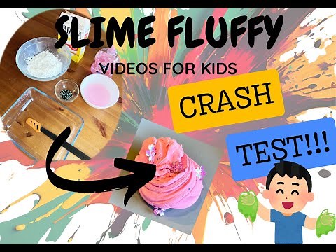 FLUFFY SLIME- recette DIY ultra facile et rapide avec SEULEMENT 2 INGRÉDIENTS!!!