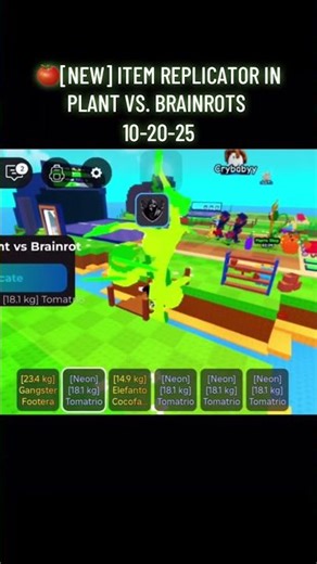 NEW PVSB DUPLICATOR SCRIOT #roblox #plantvsbrainrot #duperscript #roblox