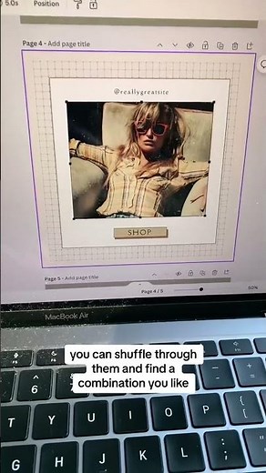 🎨 Here's how to elevate your design game with Canva's Color Shuffle feature! I use this most often