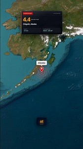 M4.4 Earthquake — Chignik, Alaska