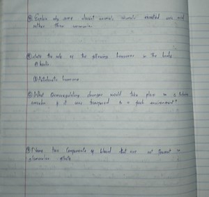 Explain why some desert animals excrete uric acid rather than a... | Filo