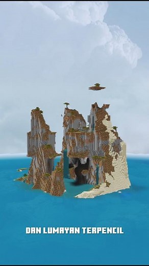 Unique Survival Island Seed Minecraft Bedrock 26.44 | With Minesaft!