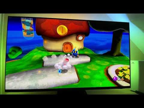 Super Mario Galaxy (Gameplay Wii HD on Steam deck) [WII HD 01]