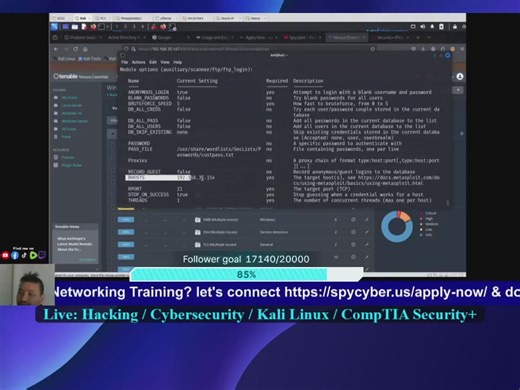 If you’re interested in online cybersecurity training, please fill out the form link in my bio. I’ll get back to you with more details. Check out my YouTube channel “Spycyber” Live streaming on Every Saturday & Sunday at 10:30 AM to 11:30 AM PST Udemy course: Active Directory Pentesting with Kali Linux Practical Lab Grab your access here: https://www.udemy.com/course/active-directory-pentesting-with-kali-linux-practical-lab/?referralCode=95E4C017B249003B4789 #CyberSecurity #Pentesting #KaliLinux