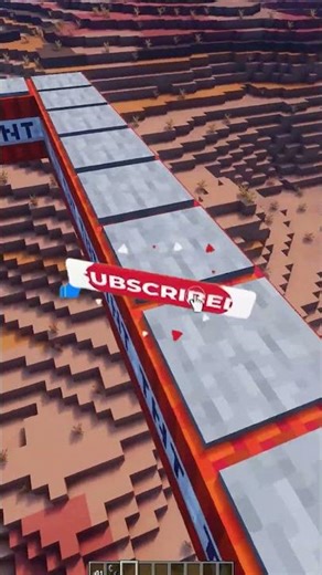 🌎 Minecraft TNT Run Meme #shorts #minecraft
