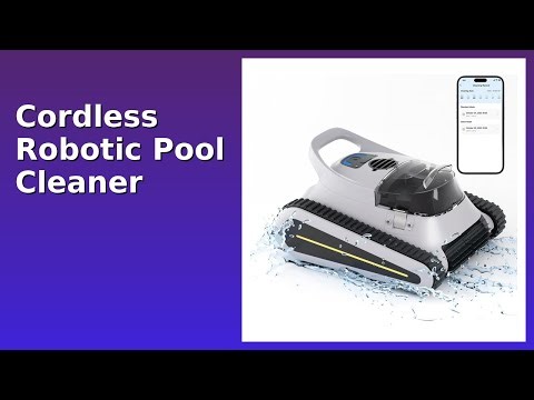 REVIEW (2025): Cordless Robotic Pool Cleaner. Features.