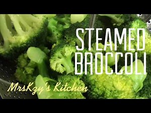 Instant Pot Steamed Broccoli- the PERFECTside dish! Ready from start to finish in under 10 minutes