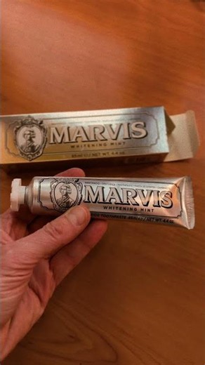 La CREMA DE DIENTES más RETRO del mundo 😳✨ MARVIS