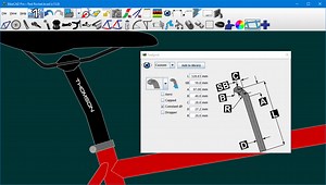 Standard parts libraries (Adding components to) | BikeCAD