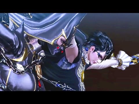 Witch Cereza and Her Mother Rosa Mech Fight (Bayonetta 2)