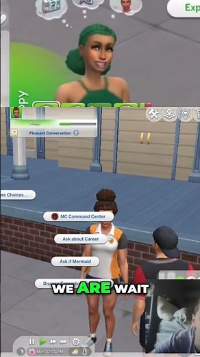 CLOUDGAZE OR BUST?! Sims 4 romance + camera tricks #Deucegsgaming #shorts #thesims4