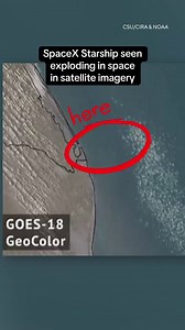 190K views · 390 reactions | Satellite imagery captured the moment as...