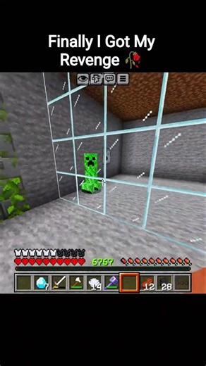 Finally I Got My Revenge 🥀 #minecraft