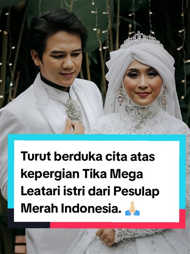 Istri pesulap merah meninggal dunia dan meninggalkan duka mendalam bagi Marcel Radhival. Pesulap yang dikenal luas dengan julukan Pesulap Merah itu mengabarkan kepergian sang istri, Tika Mega Lestari, melalui unggahan di akun Instagram pribadinya, Selasa (27/1). Dalam keterangannya, Marcel menyebut Tika meninggal dunia akibat penyakit yang telah lama diidap. Ia menghembuskan napas terakhir pada pukul 04.46 WIB di rumah sakit. Ungkapan duka dan kehilangan disampaikan Marcel dengan nada penuh cint