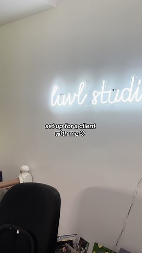 set up for a client with me ♡ nail tech simulator 😝 #gelx #nails #nailtech #gelxnails #gelextensions #surrey #nailartist #nailasmr #nailsartvideos #naildesigns