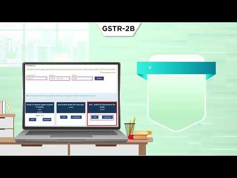 GSTR 2b under GST #LearnwithCBIC