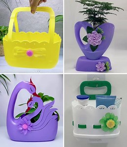 Easy DIY Recycle Crafts using Plastic Bottle :) | Quilling Made Easy