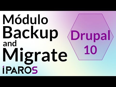 Módulo Backup and Migrate | Curso de Drupal 10 - aula 21