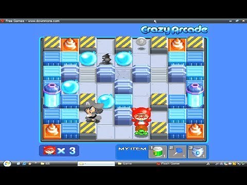 크레이지 아케이드 플래시 미니 게임 Crazy Arcade v1.0 (Flash game 200?)
