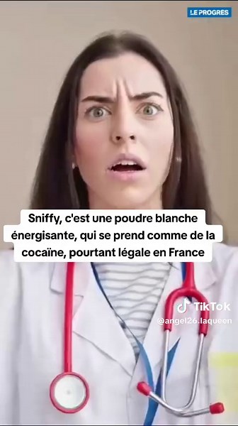 Sniffy : La poudre blanche énergisante légale en France