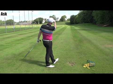 Closed Stance Club Path Golf Drill
