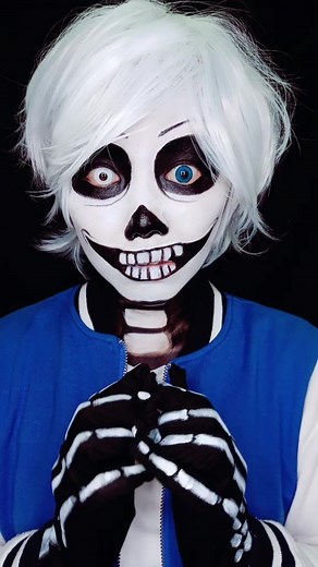 Undertale Sans Cosplay Tutorial | Halloween Makeup Guide