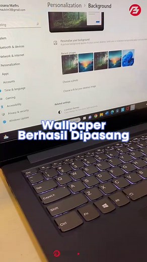 Tutorial Cara Ganti Wallpaper Laptop dengan Mudah