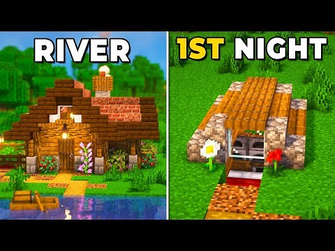 3 Simple Starter Bases for 1.21 Survival Minecraft! #3