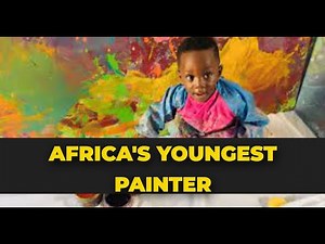 Ghanaian Prodigy Makes History as the World's Youngest Artist at Just One Year Old