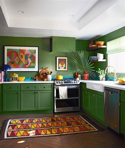 28 Gorgeous Green Kitchen Ideas from Country to Modern