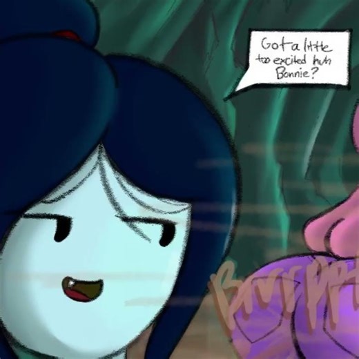 Princess Bubblegum farts wet (LOOK AT THE VIDEO DESCRIPTION)