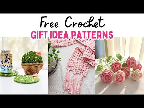 25 FREE Crochet Gift Ideas | Quick & Easy Crochet Projects Perfect for Gifting #crochet #freepattern