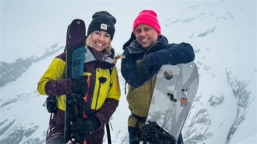 Nicole Berchtold & Jan Fitze gehen bei Skitour an ihre Grenzen