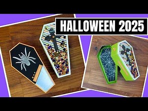 Cutest Coffin Treat Box Ever! | Easy Halloween DIY