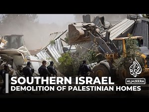 Israel conducts largest demolition of Palestinian homes in years in Negev