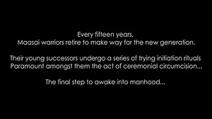 Documentary 'Masaai Circumcision Ritual'