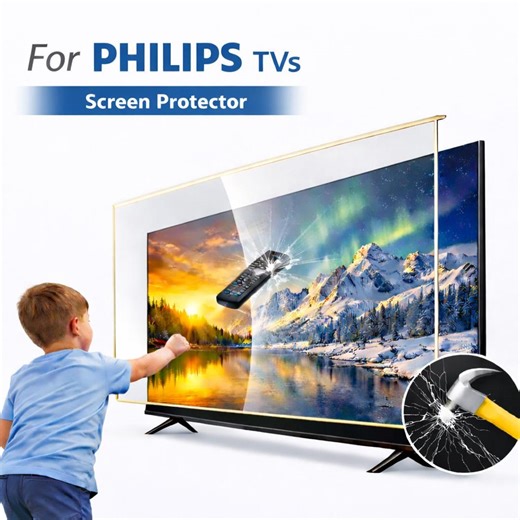 TV Screen Protector for Philips Tvs | Custom Fit Clear Shield, Scratch & Impact Protection - Etsy