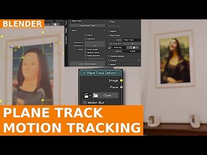 How to Replace Surfaces in Footage with the Plane Track | Blender Motion Tracking Tutorial